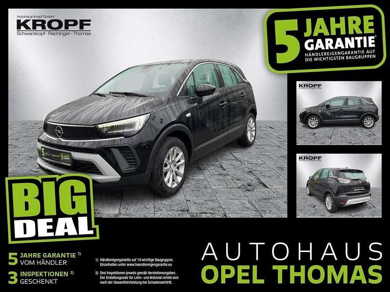 Diamant schwarz/karbon schwarz Gebraucht 2022 Opel Crossland Elegance SUV | 13.770 € (Fairer Preis) - Bild 1/4