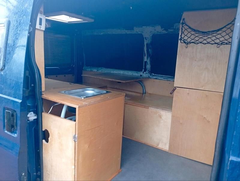 Gebraucht Ford Transit 86 PS (63 kW) 2008 Blau Van / Kleinbus