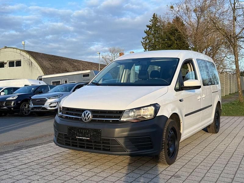 Gebraucht VW Caddy Maxi Trendline 102 PS (75 kW) 2015 Weiß Van / Kleinbus