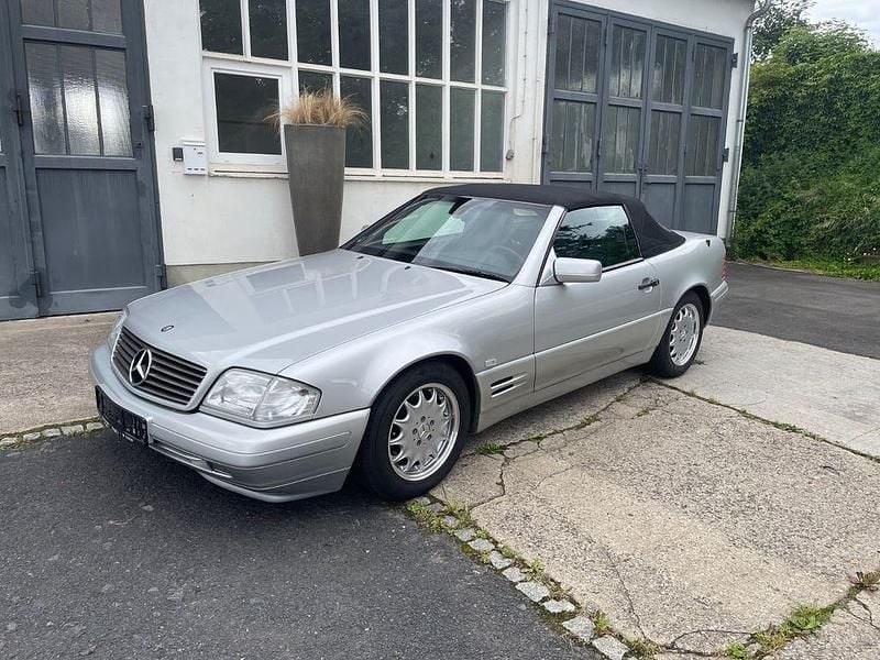 Gebraucht Mercedes SL320 231 PS (169 kW) 1996 Silber Cabrio