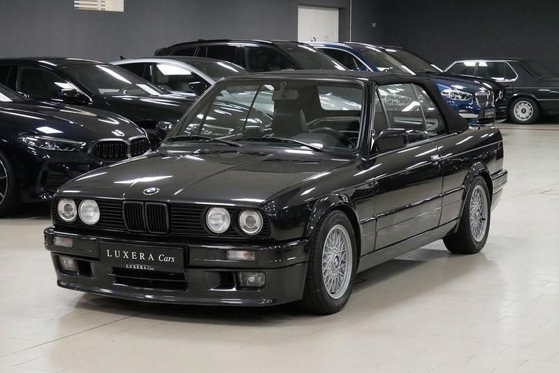 Gebraucht BMW 325 Cabriolet Performance 170 PS (125 kW) 1990 Schwarz Cabrio