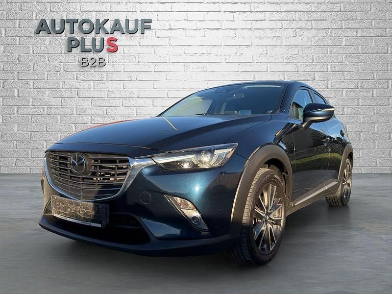 Blau Gebraucht 2015 Mazda CX-3 Sports-Line SUV | 9.890 € (Guter Preis) - Bild 1/4
