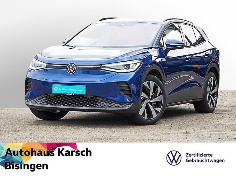 Blue dusk (metallic) Gebraucht 2023 VW ID.4 Pro Performance SUV | 38.545 € (Etwas zu teuer) - Bild 1/3