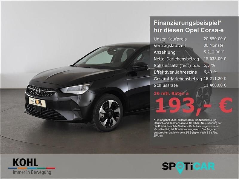 Schwarz Gebraucht 2023 Opel Corsa-e Elegance Kleinwagen | 21.850 € (Teuer) - Bild 1/4