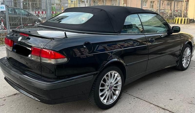 Gebraucht Saab 9-3 Cabriolet 150 PS (110 kW) 2001 Schwarz Cabrio