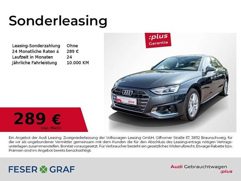 Manhattangrau metallic Gebraucht 2024 Audi A4 Ambiente Limousine | 31.990 € (Fairer Preis) - Bild 1/3