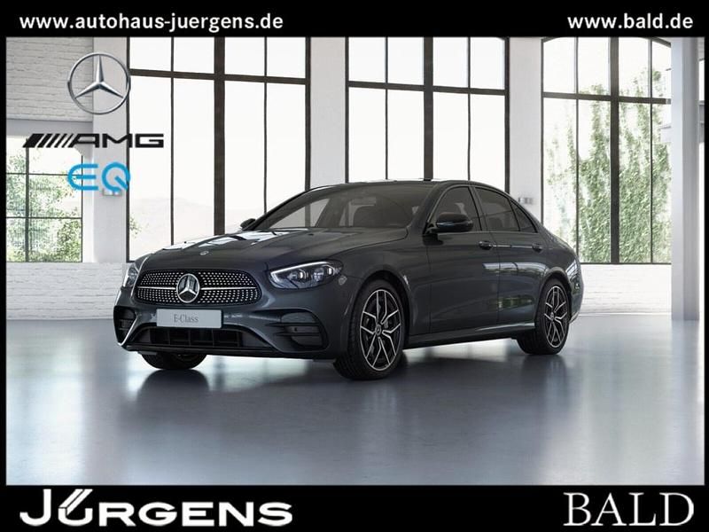 Metalliclack graphitgrau Gebraucht 2024 Mercedes E220 AMG Limousine | 54.770 € - Bild 1/4