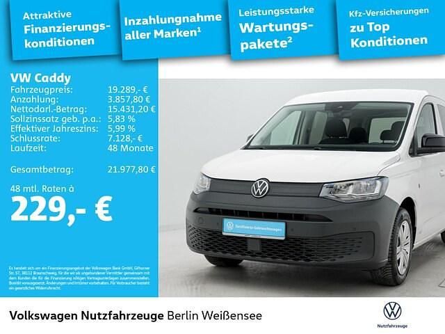 Gebraucht VW Caddy Basis 114 PS (83 kW) 2021 Van / Kleinbus