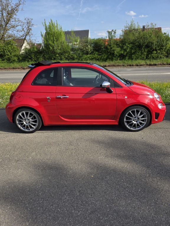 Rot Gebraucht 2018 Abarth 595C Turismo Cabrio | 20.500 € (Fairer Preis) - Bild 1/4