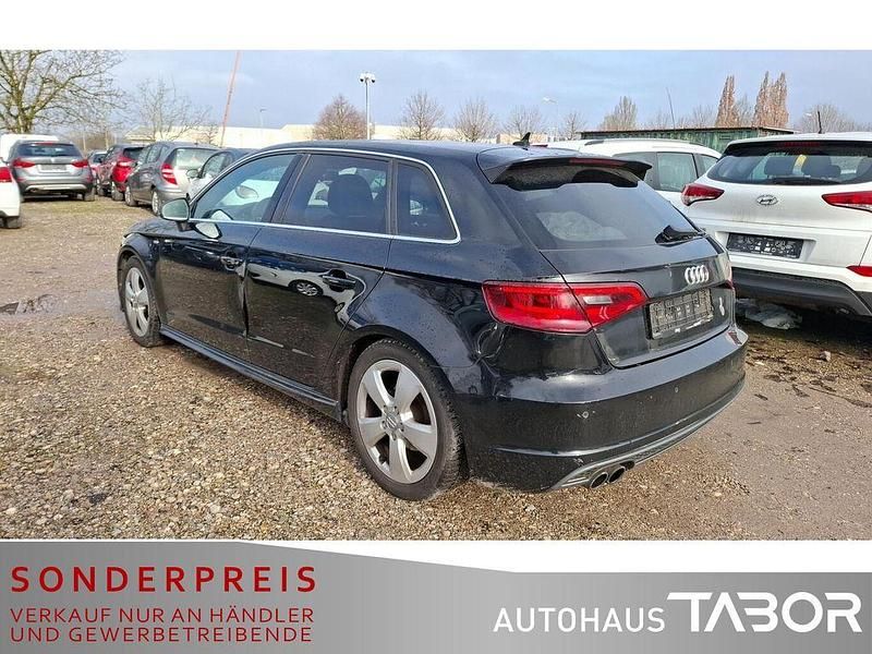 Gebraucht Audi A3 S-Line 150 PS (110 kW) 2015 Mythosschwarz metallic Limousine
