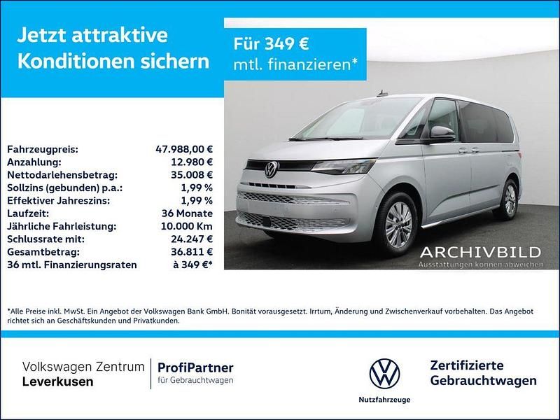 Gebraucht VW Multivan 150 PS (110 kW) 2025 Reflexsilber Van