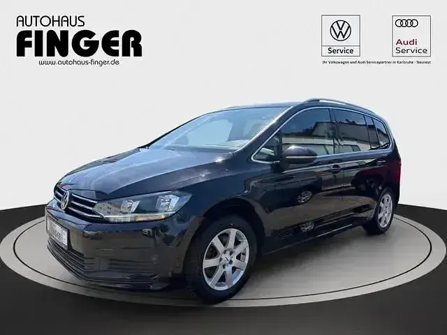 Gebraucht VW Touran Comfortline 150 PS (110 kW) 2016 Schwarz Van / Kleinbus