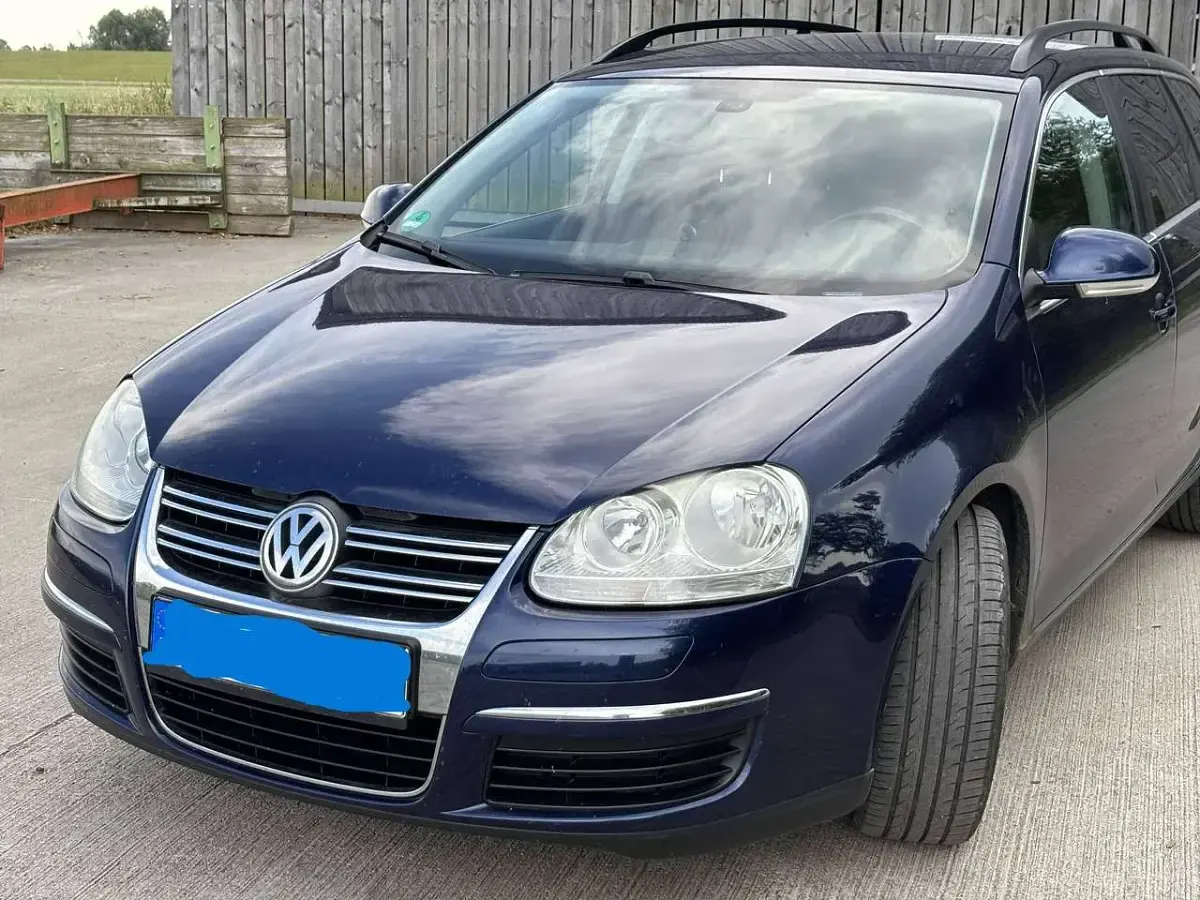 Gebraucht VW Golf VI Comfortline 122 PS (89 kW) 2008 Blau Kleinwagen