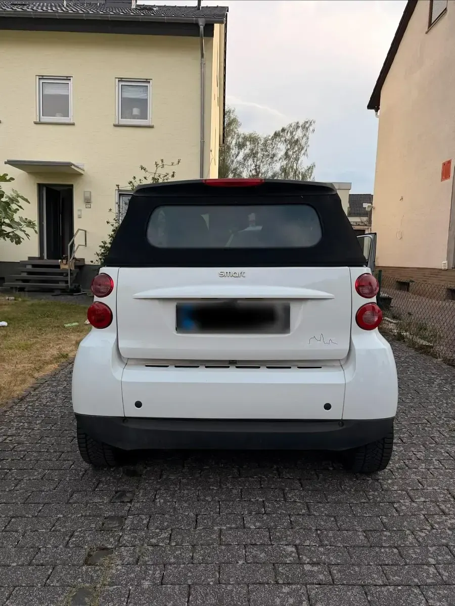 Gebraucht Smart ForTwo Cabrio 71 PS (52 kW) 2008 Weiß Cabrio
