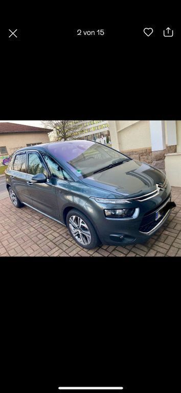 Grau Gebraucht 2016 Citroën C4 Picasso SELECTION Van / Kleinbus | 9.900 € (Fairer Preis) - Bild 1/4