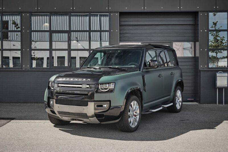 Schwarz Gebraucht 2020 Land Rover Defender SUV | 57.715 € (Fairer Preis) - Bild 1/4