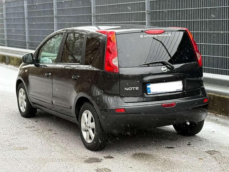 Gebraucht Nissan Note 88 PS (64 kW) 2007 Schwarz Kleinwagen