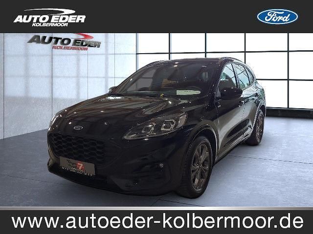 Obsidianschwarz (schwarz) Gebraucht 2024 Ford Kuga ST-Line SUV | 32.400 € (Teuer) - Bild 1/4