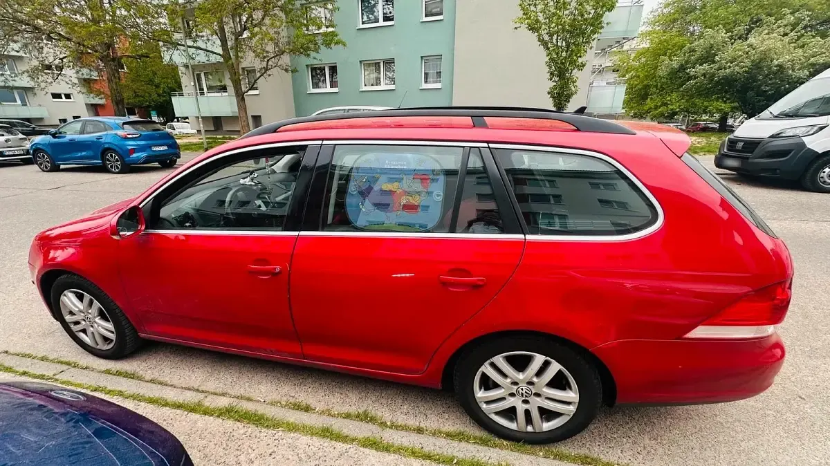 Gebraucht VW Golf V 140 PS (102 kW) 2008 Rot Kombi
