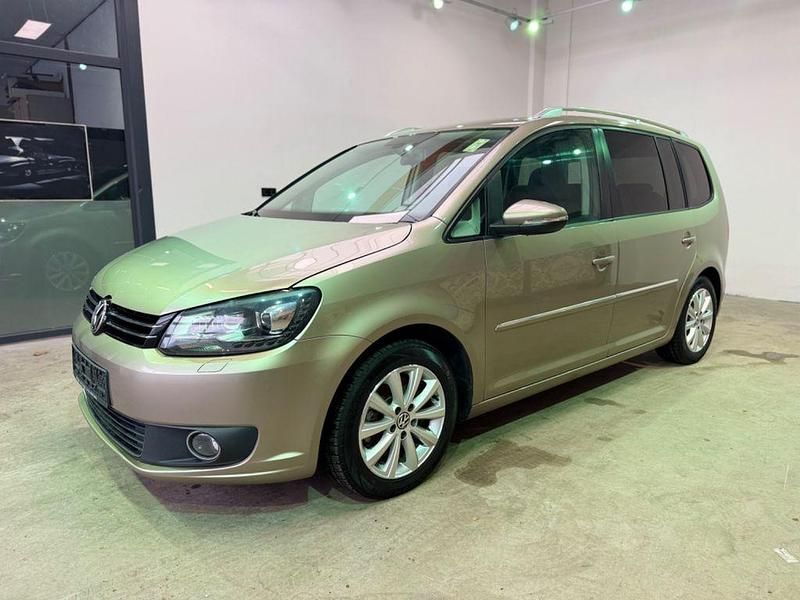 Gebraucht VW Touran Highline 140 PS (102 kW) 2012 Beige Van / Kleinbus