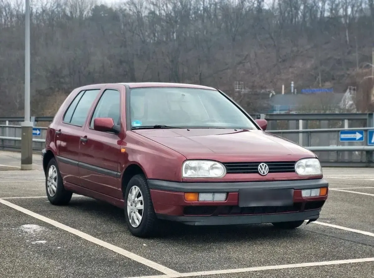 Gebraucht VW Golf III Edition 75 PS (55 kW) 1996 Rot Kleinwagen