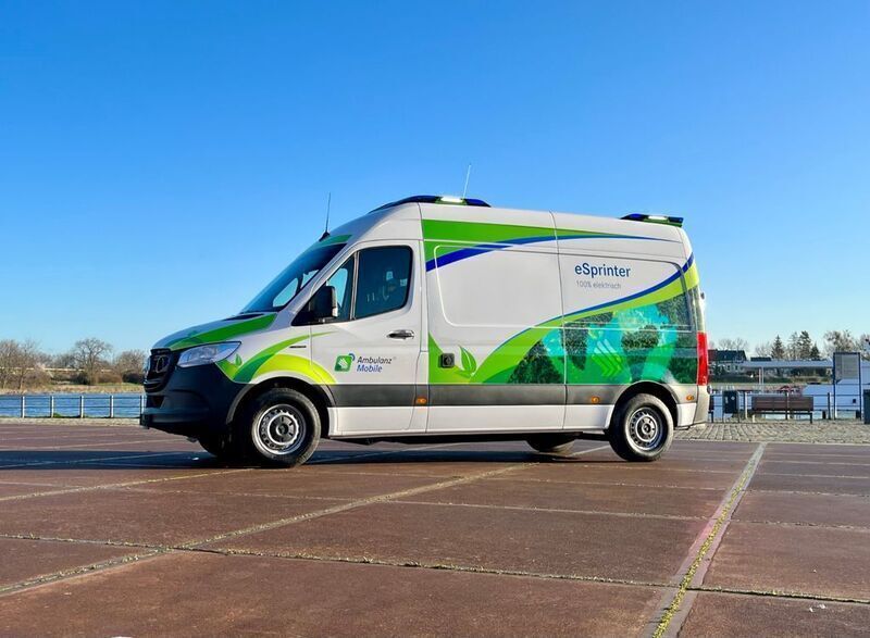 Arktikweiß Neu 2024 Mercedes E-Sprinter Van | 158.865 € - Bild 1/4