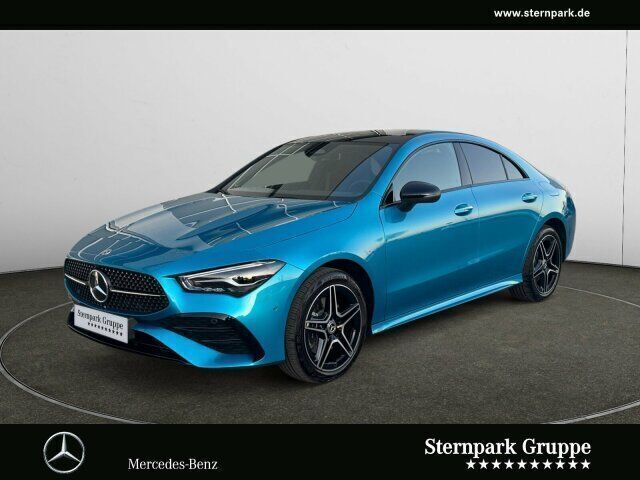 Blau Gebraucht 2023 Mercedes CLA250e AMG Limousine | 39.490 € (Fairer Preis) - Bild 1/4