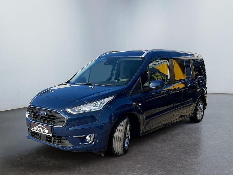Gebraucht Ford Grand Tourneo Connect Titanium 120 PS (88 kW) 2019 Blazerblau Van / Kleinbus