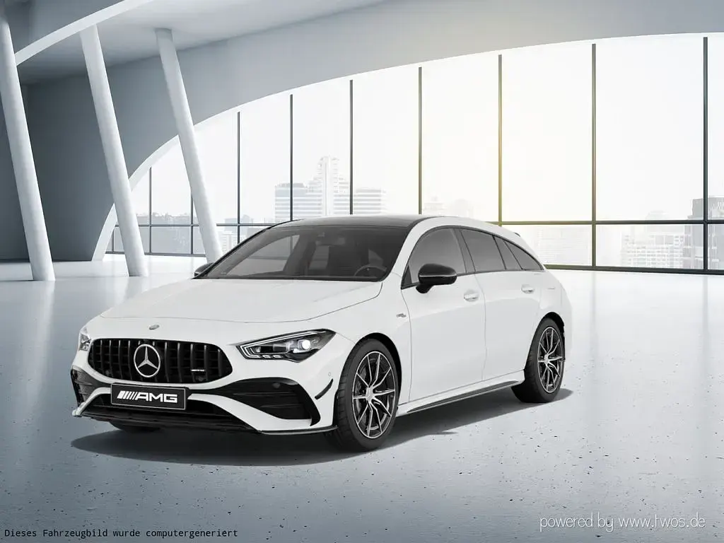 Gebraucht Mercedes CLA35 AMG AMG 306 PS (225 kW) 2025 Polarweiß uni Coupé