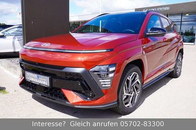 Rot Neu 2025 Hyundai Kona N Line SUV | 37.490 € (Teuer) - Bild 1/4