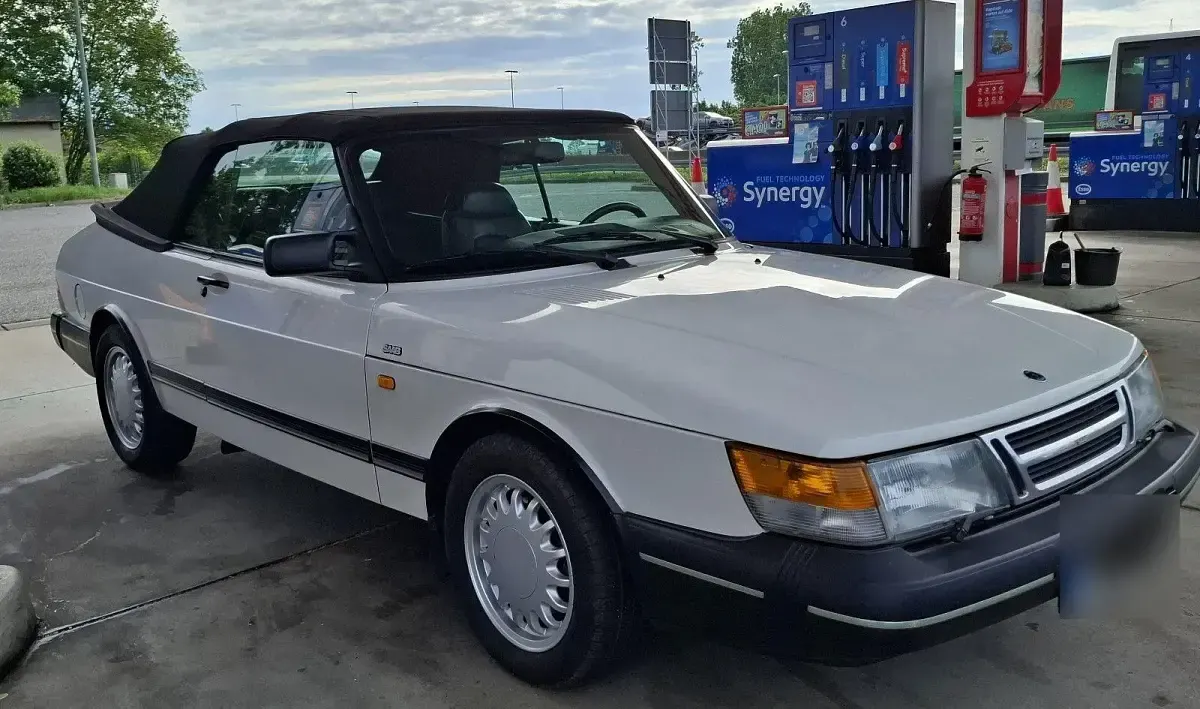 Gebraucht Saab 900 Cabriolet 126 PS (92 kW) 1990 Weiß Cabrio