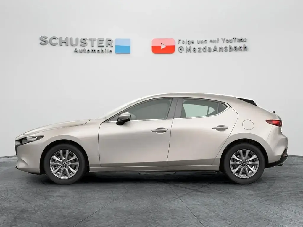 Neu Mazda 3 140 PS (102 kW) 2026 Weiß Limousine