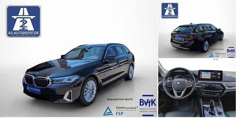 Schwarz Gebraucht 2023 BMW 530e Luxury Line Kombi | 35.950 € (Fairer Preis) - Bild 1/4