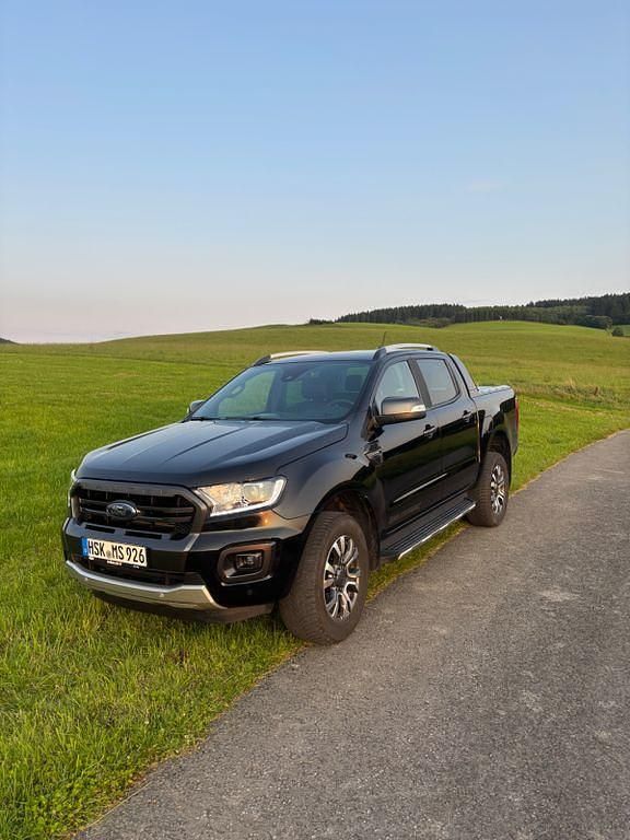 Schwarz Gebraucht 2022 Ford Ranger Wildtrack Abholung | 36.999 € (Guter Preis) - Bild 1/4