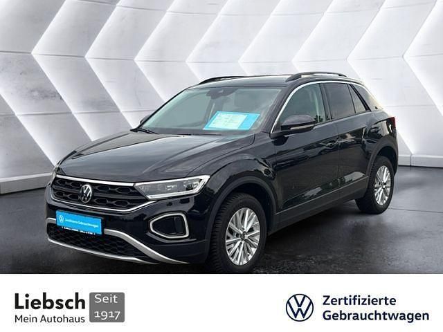 Schwarz Gebraucht 2024 VW T-Roc Life SUV | 23.999 € (Guter Preis) - Bild 1/4