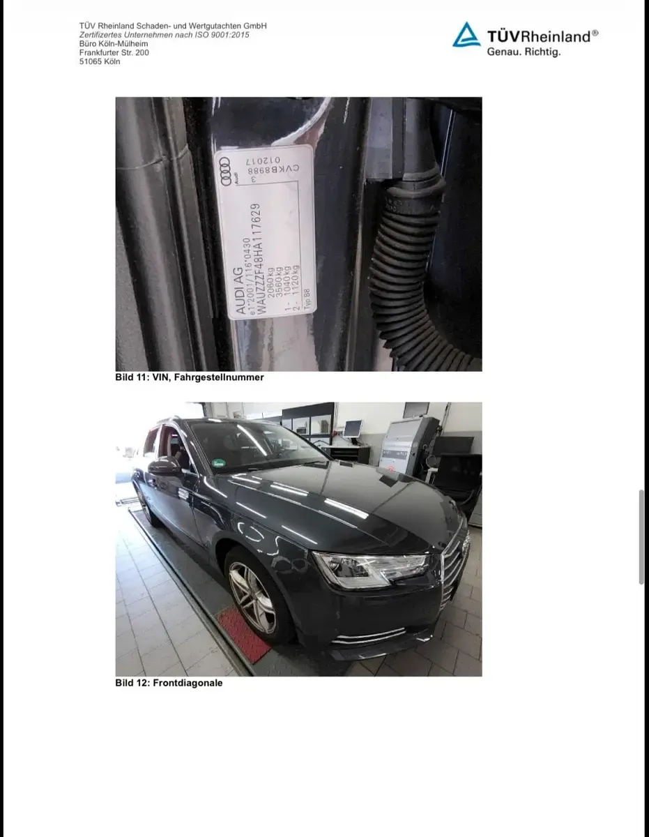 Gebraucht Audi A4 Comfort 190 PS (139 kW) 2017 Grau Kombi