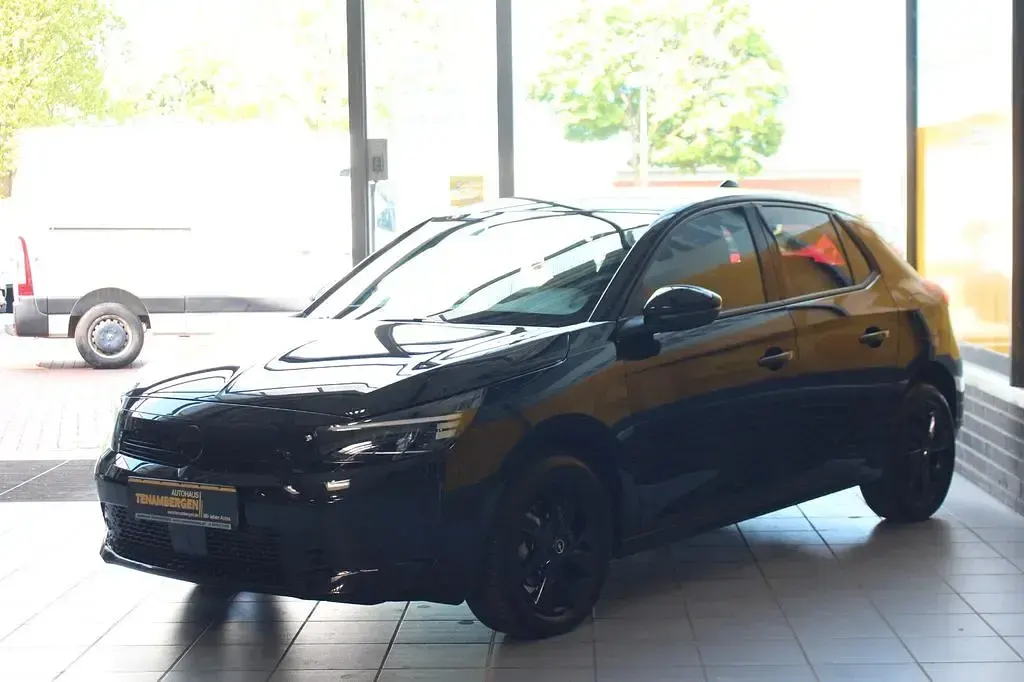 Gebraucht Opel Corsa GS Line 101 PS (74 kW) 2024 Schwarz perla nera/ty (metallic) Kleinwagen