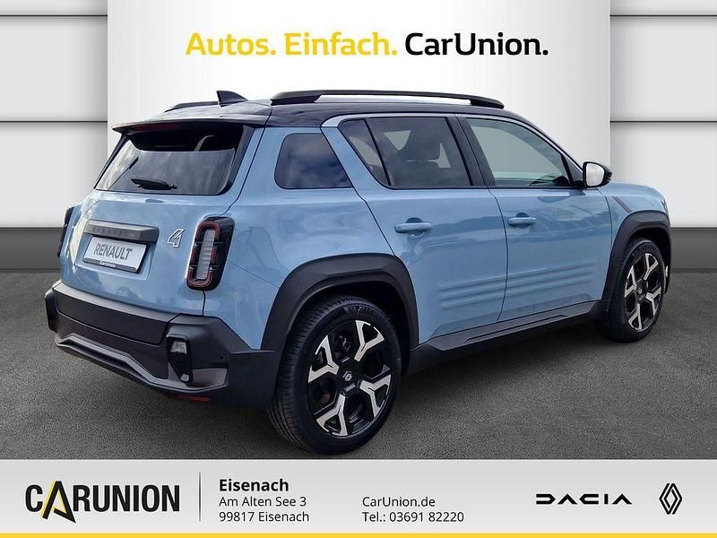 Neu Renault 4 E-Tech Komfort 110 kW (150 PS) 2025 Kumulusblau, black pearlschw SUV