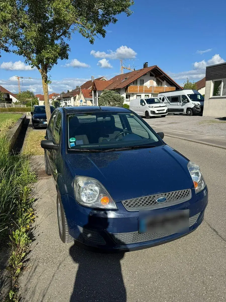 Usata Ford Fiesta 69 CV (50 kW) 2008 Blu Utilitaria