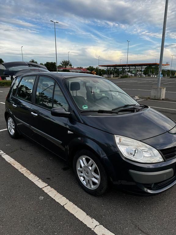 Gebraucht Renault Scénic II Expression 131 PS (96 kW) 2007 Schwarz Van / Kleinbus