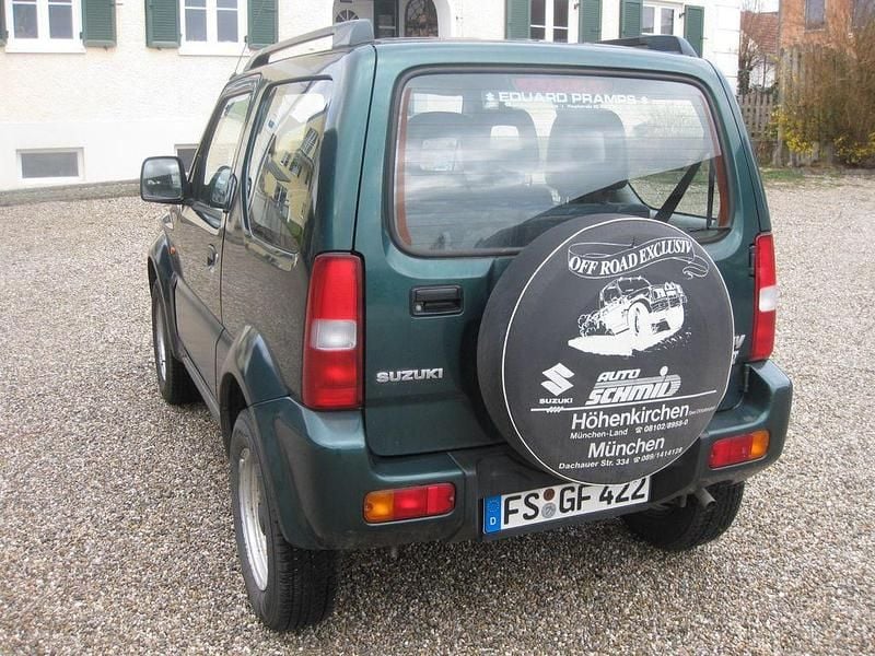 Gebraucht Suzuki Jimny 82 PS (60 kW) 2003 Grün SUV