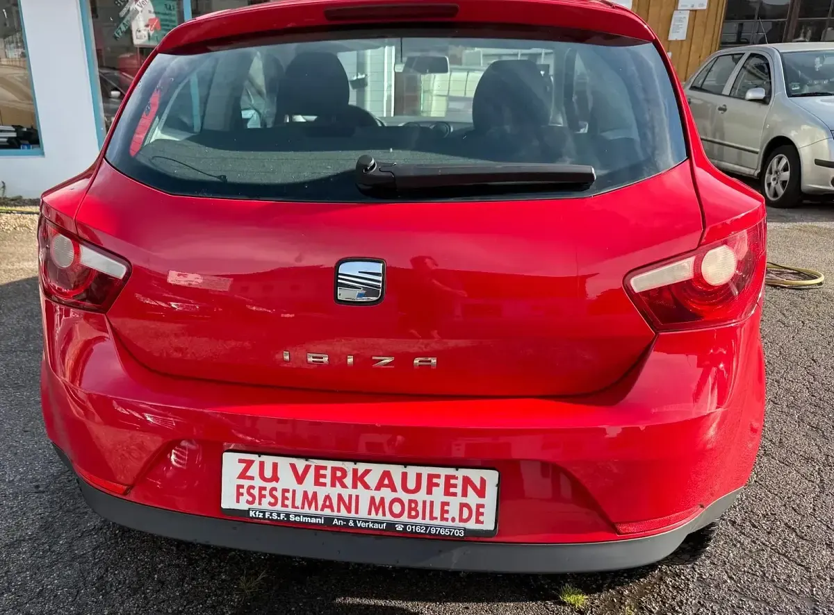 Gebraucht Seat Ibiza Reference 69 PS (50 kW) 2009 Rot Kleinwagen