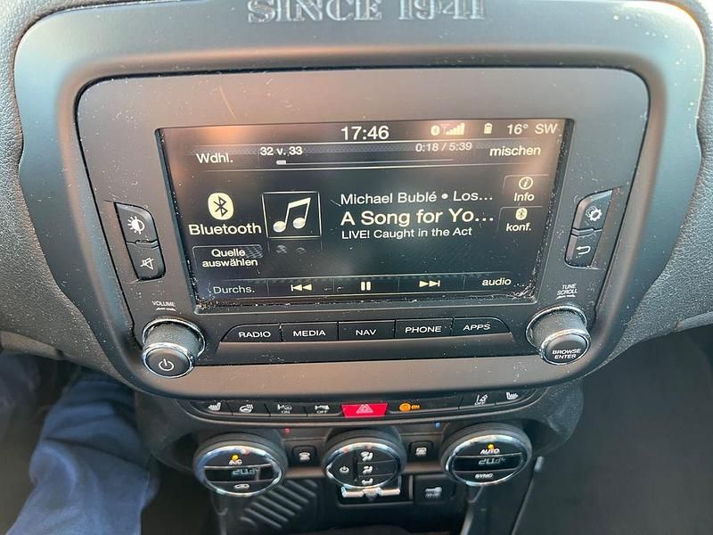 Gebraucht Jeep Renegade Limited 140 PS (102 kW) 2018 Weiß SUV