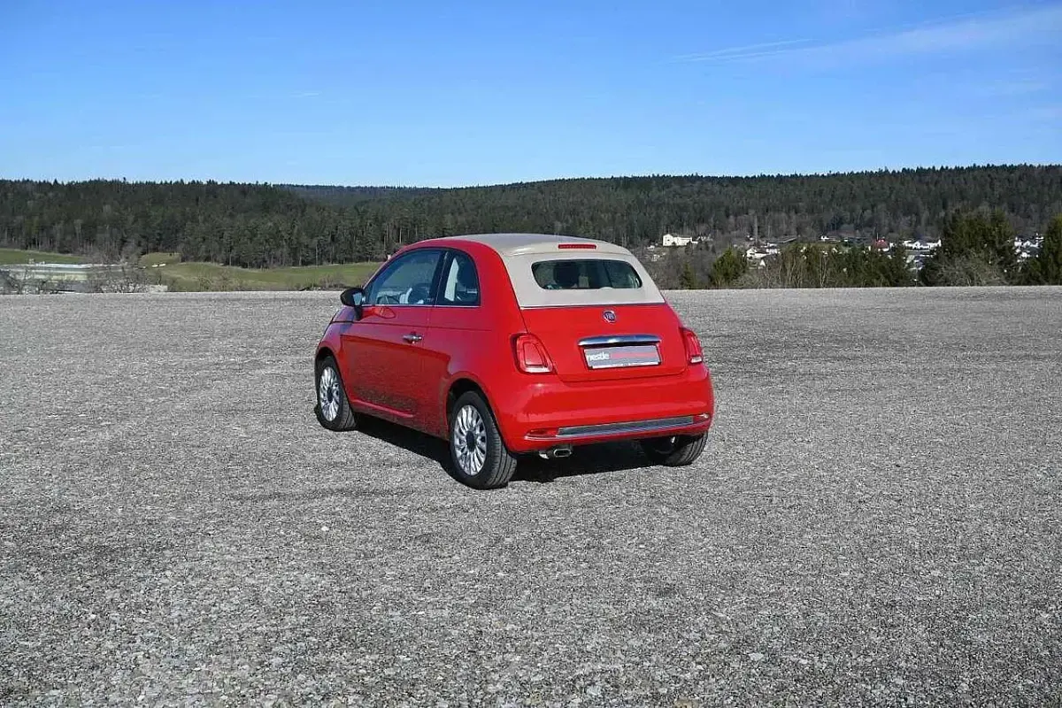 Gebraucht Fiat 500C Lounge 69 PS (50 kW) 2018 Rot Cabrio