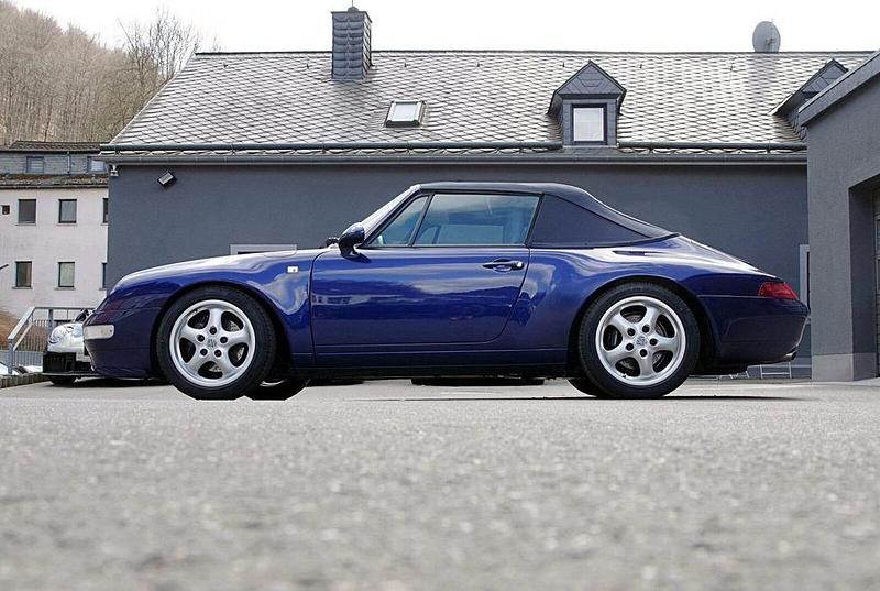 Gebraucht Porsche 993 272 PS (200 kW) 1995 Irisblau Cabrio