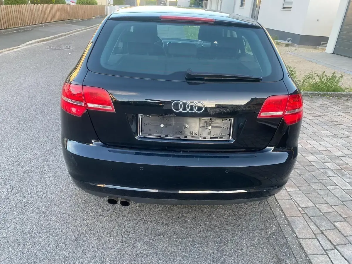 Gebraucht Audi A3 125 PS (91 kW) 2009 Schwarz Kleinwagen