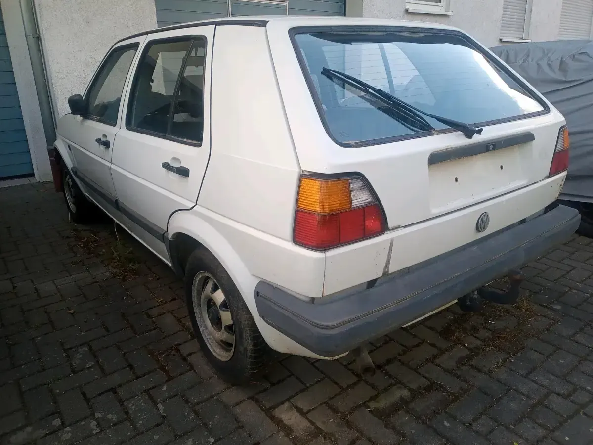 Gebraucht VW Golf II 90 PS (66 kW) 1989 Weiß Kleinwagen