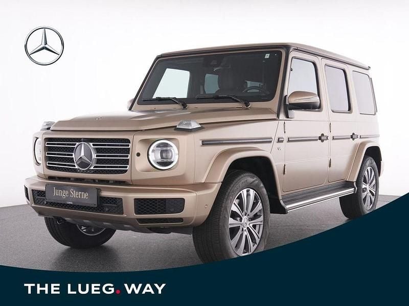 G manufaktur kalaharigold magn Gebraucht 2024 Mercedes G500 SUV | 144.999 € - Bild 1/4