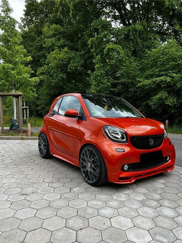 Orange Gebraucht 2016 Smart ForTwo Coupé Brabus Kleinwagen | 18.999 € (Teuer) - Bild 1/4