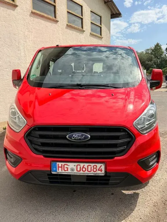 Gebraucht Ford Transit Custom Trend 105 PS (77 kW) 2018 Rot Van / Kleinbus